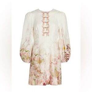 Floral Puff Sleeve Dress